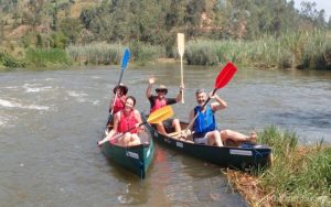 Canoeing River Mukungwa, Canoeing River Mukungwa in Musanze